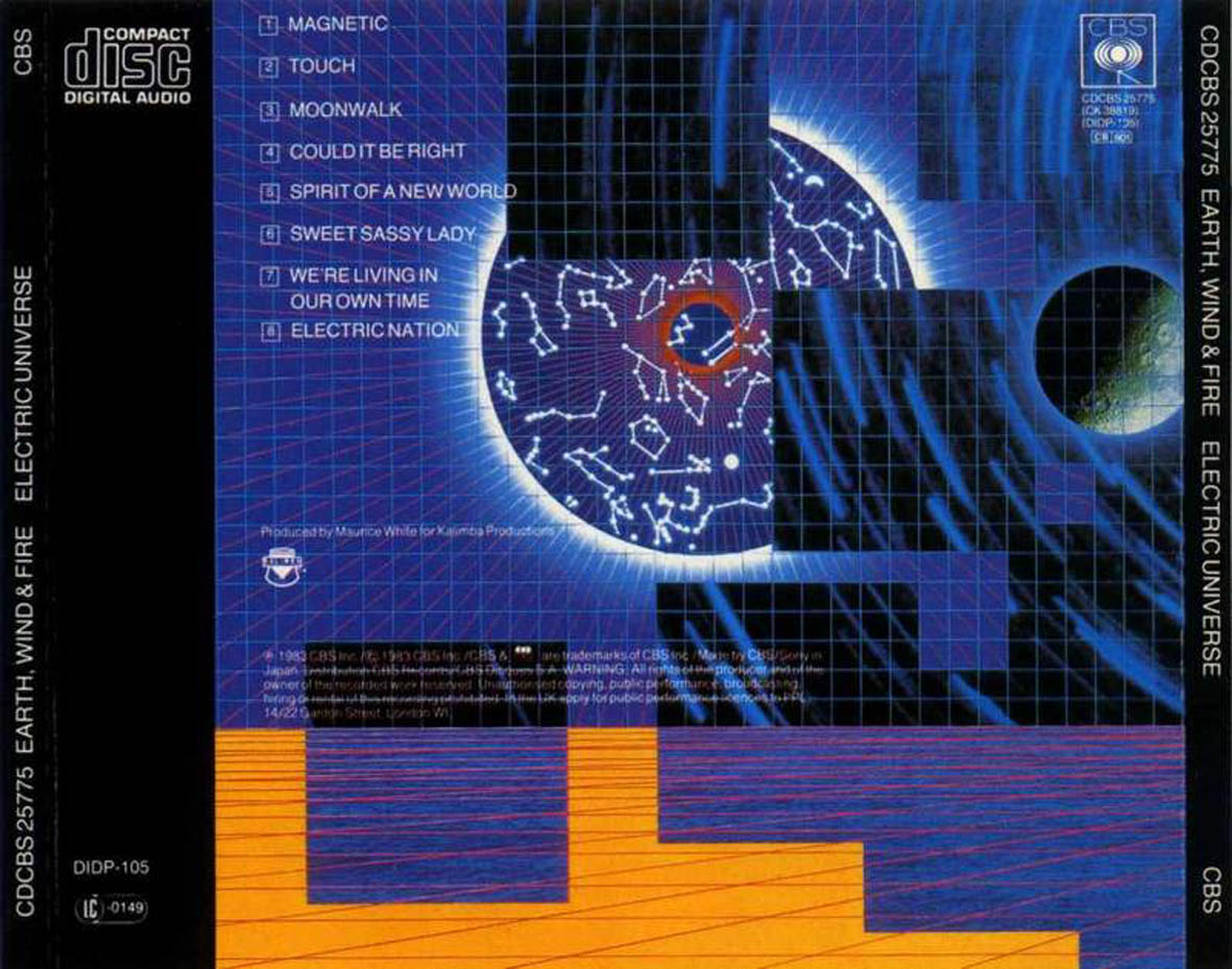 Earth, Wind & Fire  Electric Universe : Back